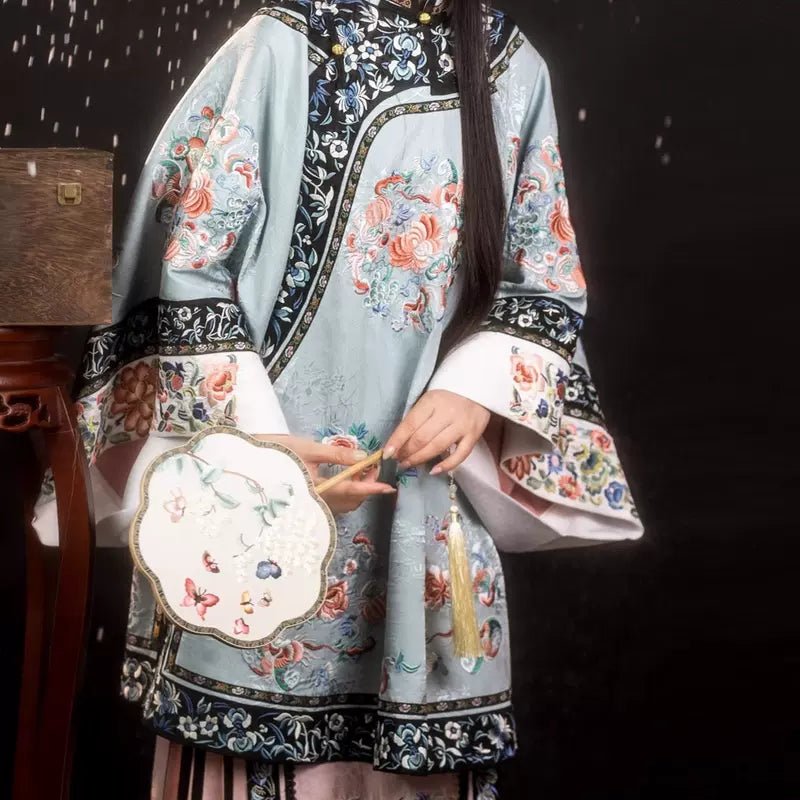 【Hanfu】Peach Blossom Radiance | Qing Style Hanfuhan fu Chinese han fu hanfu male tang dynasty clothes chinese hanfu tang dynasty outfits traditiona hanfu dress chinese hanfu chinese style dress dress fashion cheongsam dress q